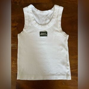 Daily Drills Logo Ribbed Tank